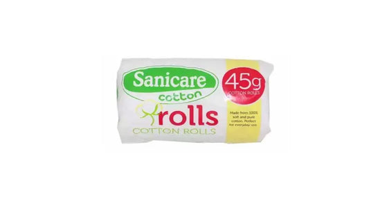 Sanicare Cotton Rolls 45g