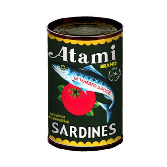 Atami Sardines Green in Tomato Sauce 155g