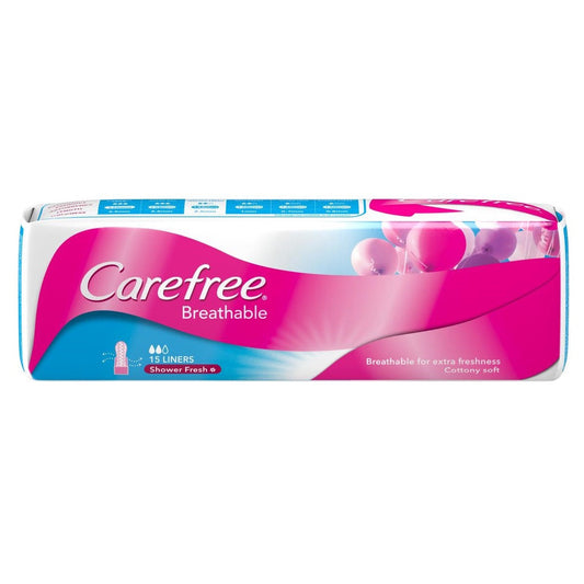 Carefree Breathable Pantyliners 15s