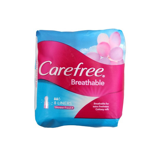 Carefree Pantyliners Breathable 8's