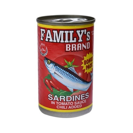 Family's Brand Chili Sardines 155grams