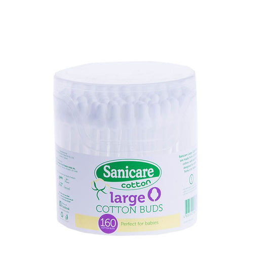 Sanicare Large Cotton Buds 160 Tips