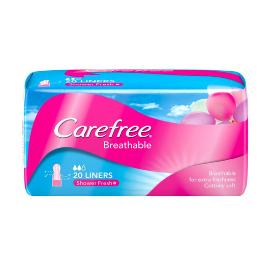 Carefree Pantyliners Breathable Scented 20s