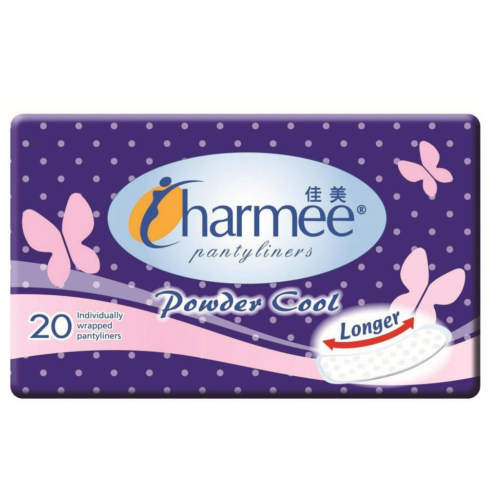 Charmee Pantyliner Powder Cool Longer 20s