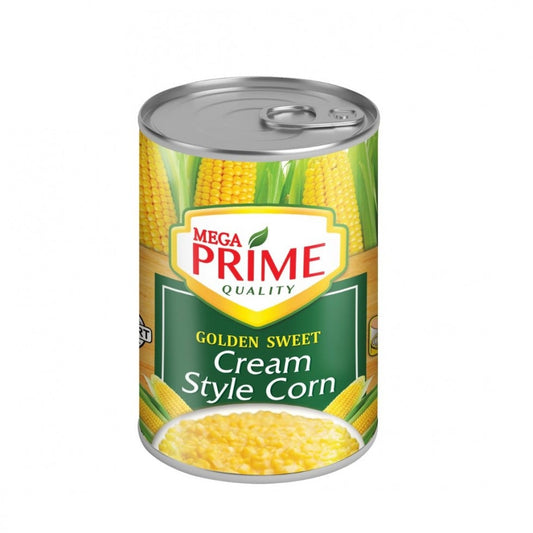 Mega Prime Cream Corn Easy Open Can 425g