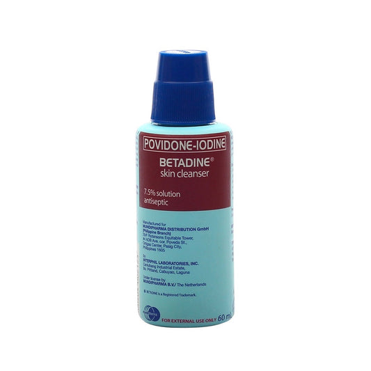 BETADINE® (Povidone-Iodine) Skin Cleanser 60ml